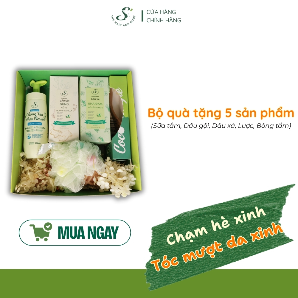 [CHẠM HÈ XINH - TÓC MƯỢT DA XINH] COMBO QUÀ TẶNG 5 SẢN PHẨM